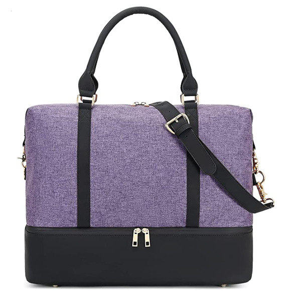 NEW! Women's Larof Luxury Weekender Travel Tote - Picture 6 of 6